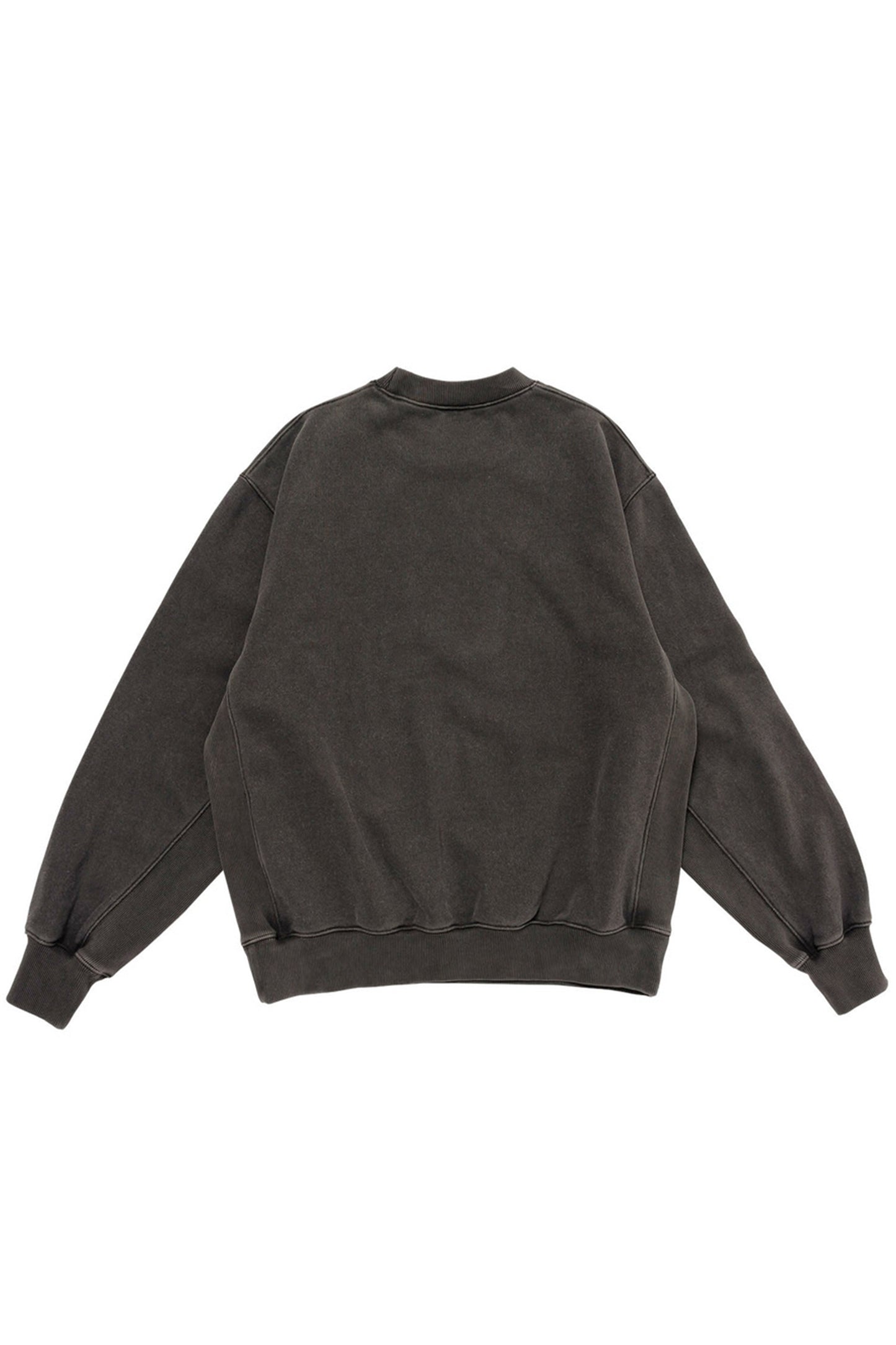 WASHED FLEECE CREWNWCK