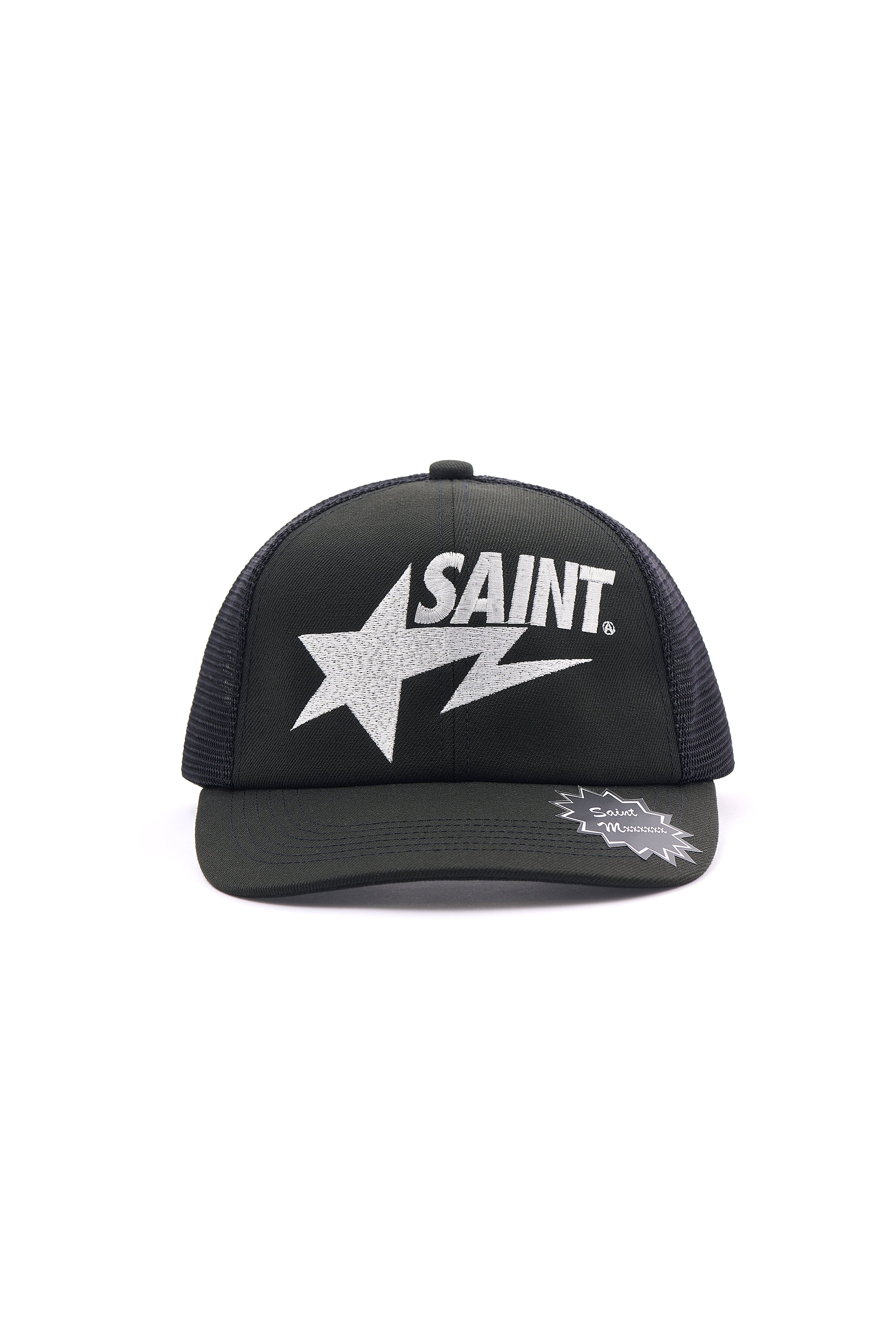 セントマイケル　BAPE_MESH CAP BLACK Saint Mxxxxxx (セントマイケル) /BAPE_MESH CAP//BLK│正規通販elephants