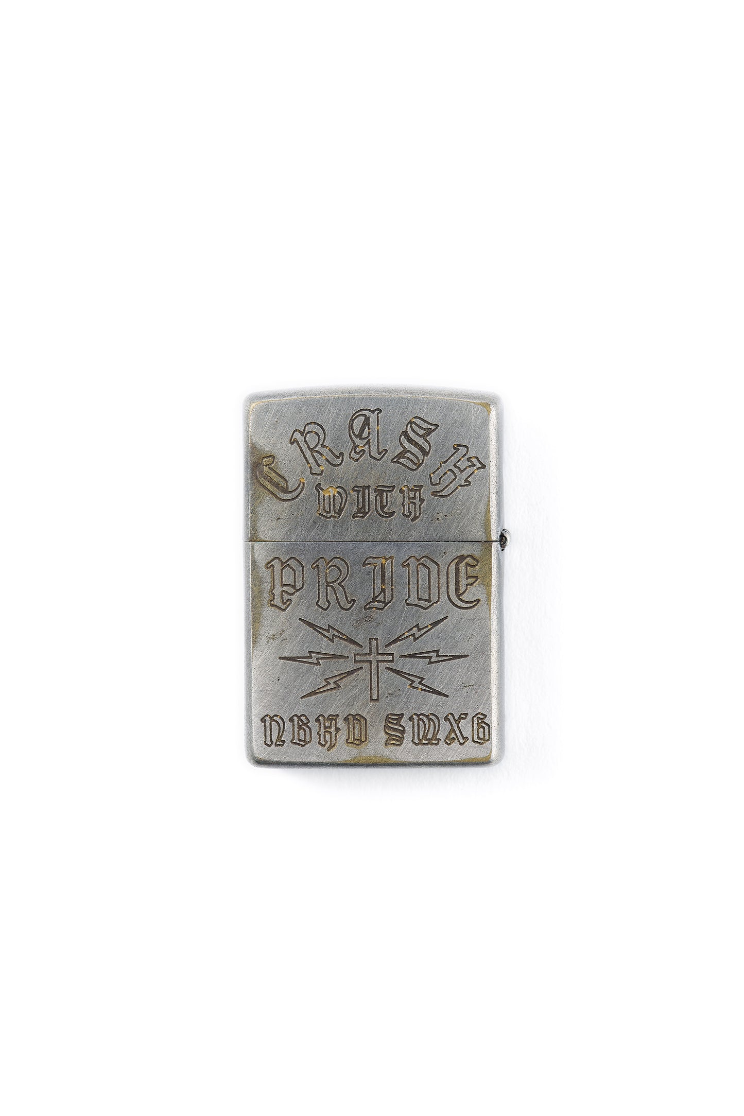 STHD . AGED ZIPPO LIGHTER