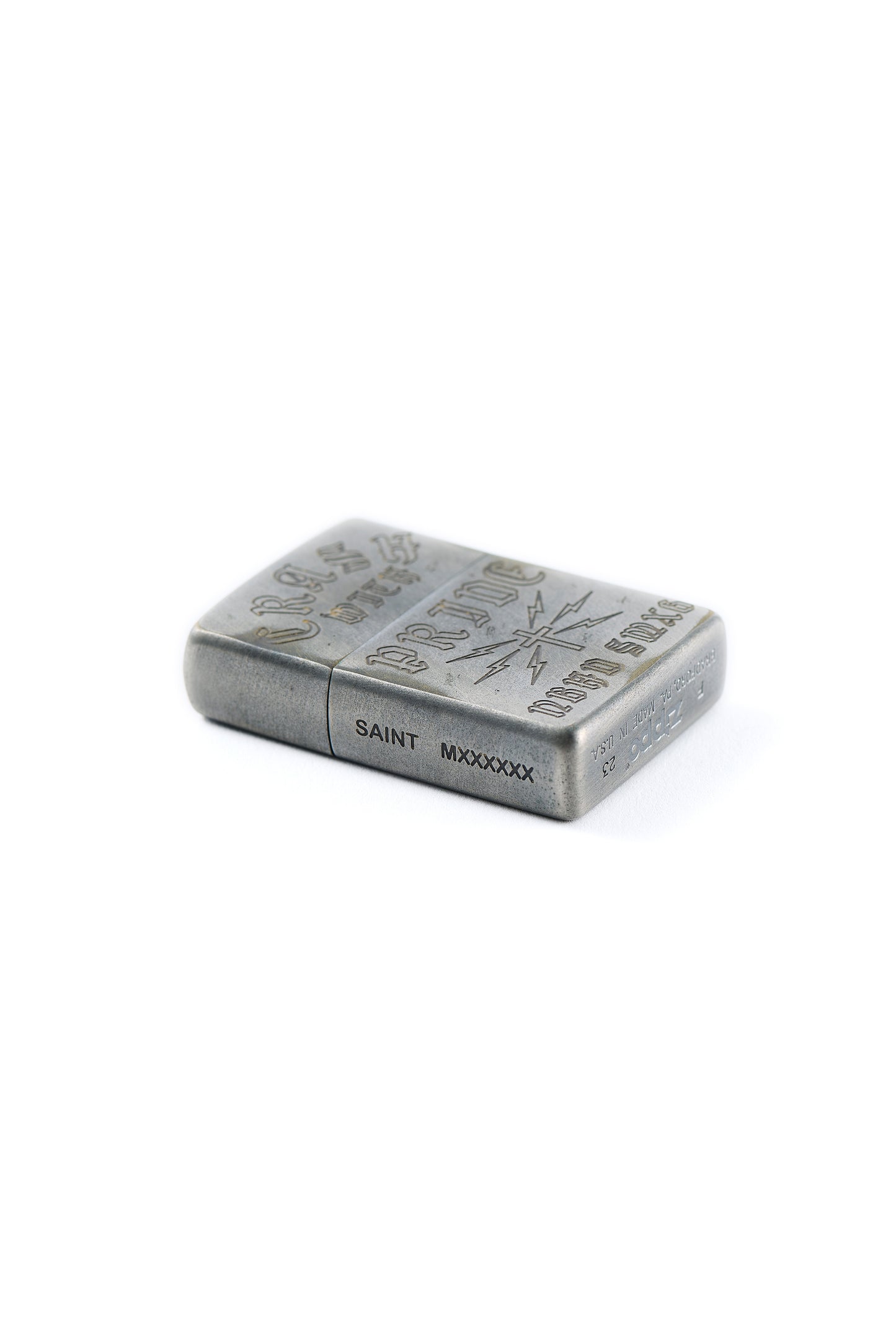 STHD . AGED ZIPPO LIGHTER