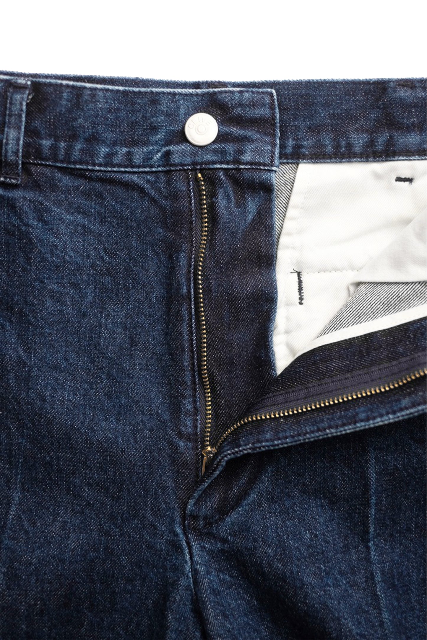 DENIM WIDE TROUSERS