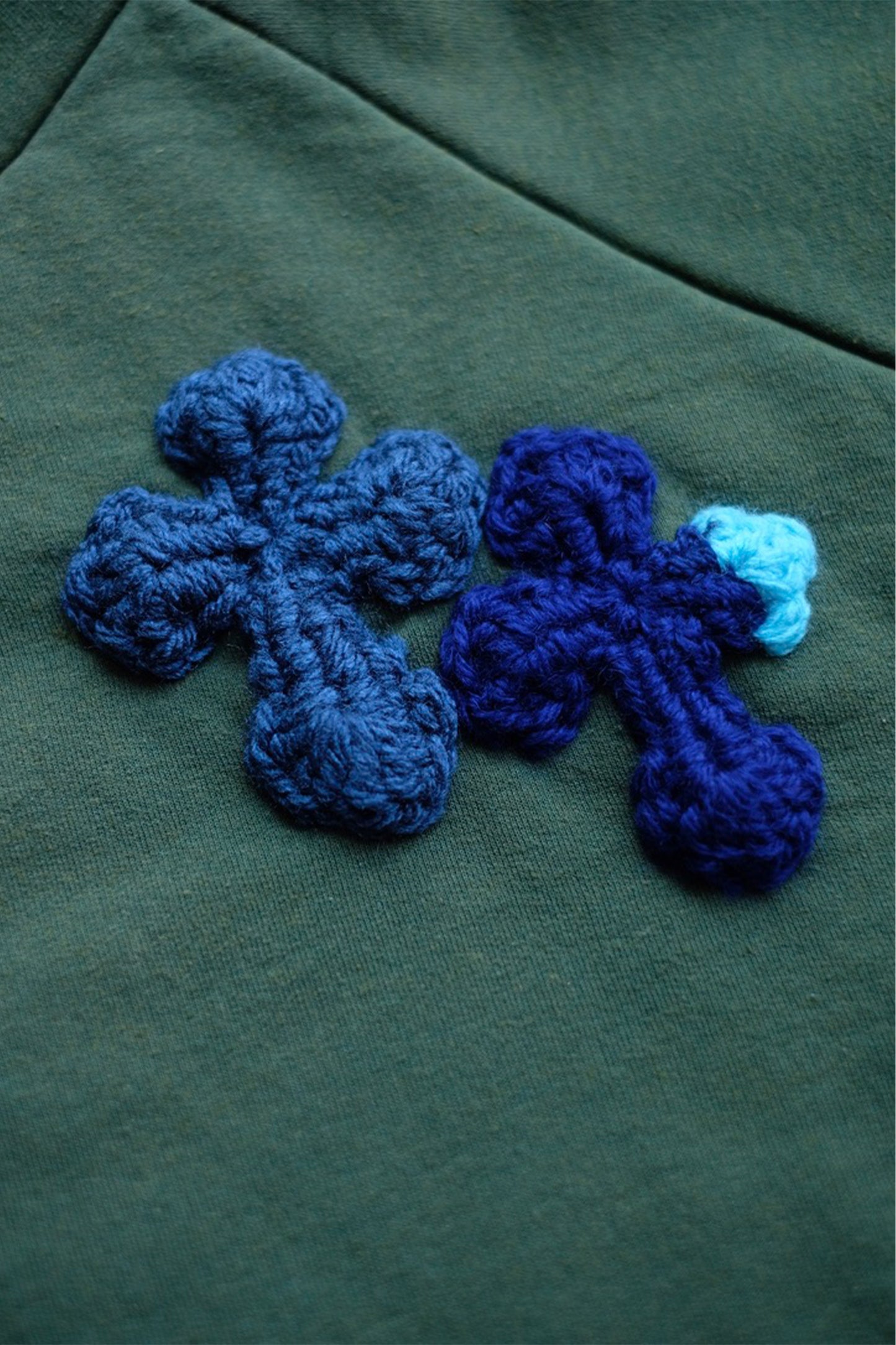 3D cross knit Hoodie