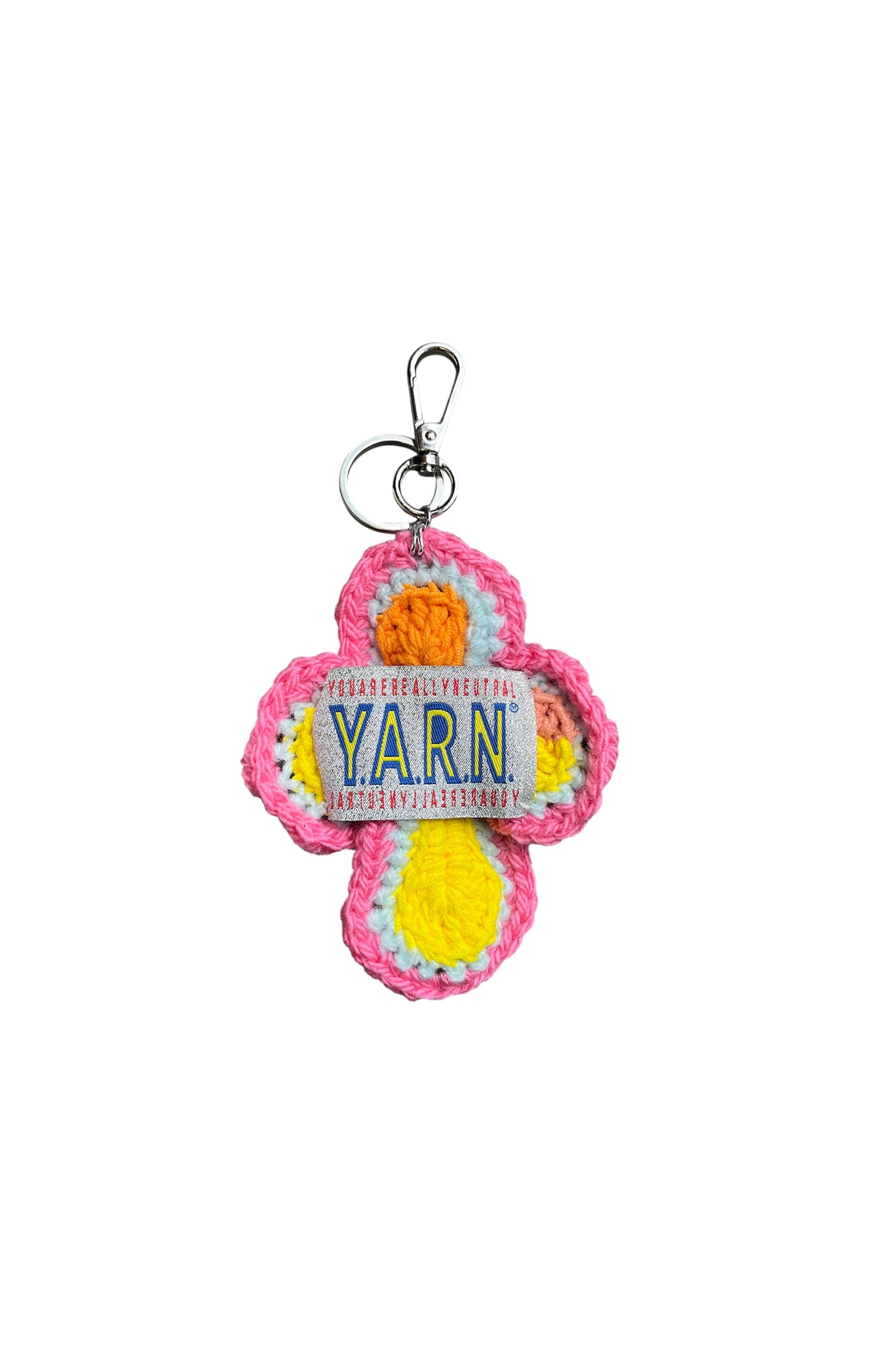 Knit keychain
