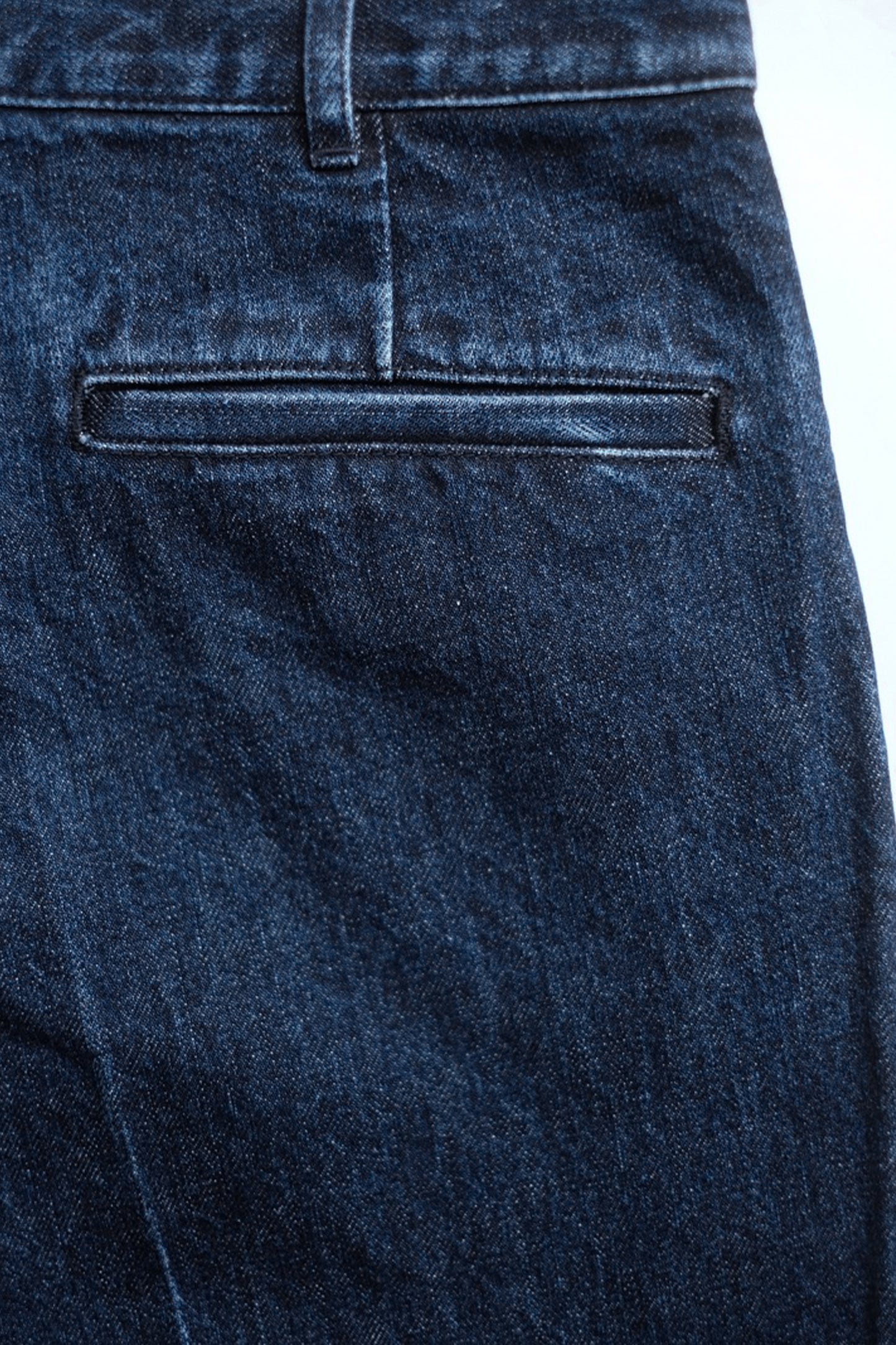 DENIM WIDE TROUSERS