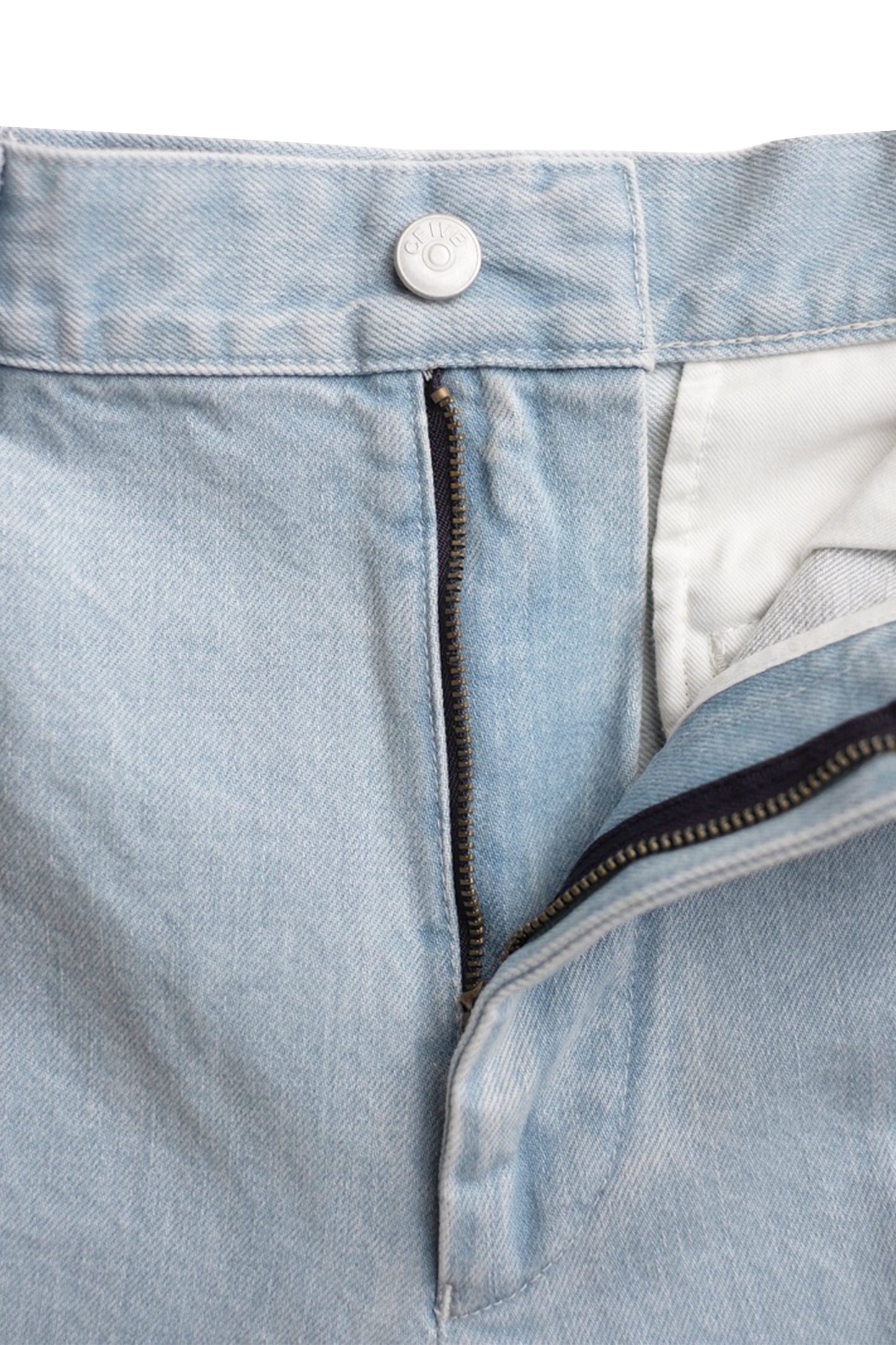 DENIM WIDE TROUSERS