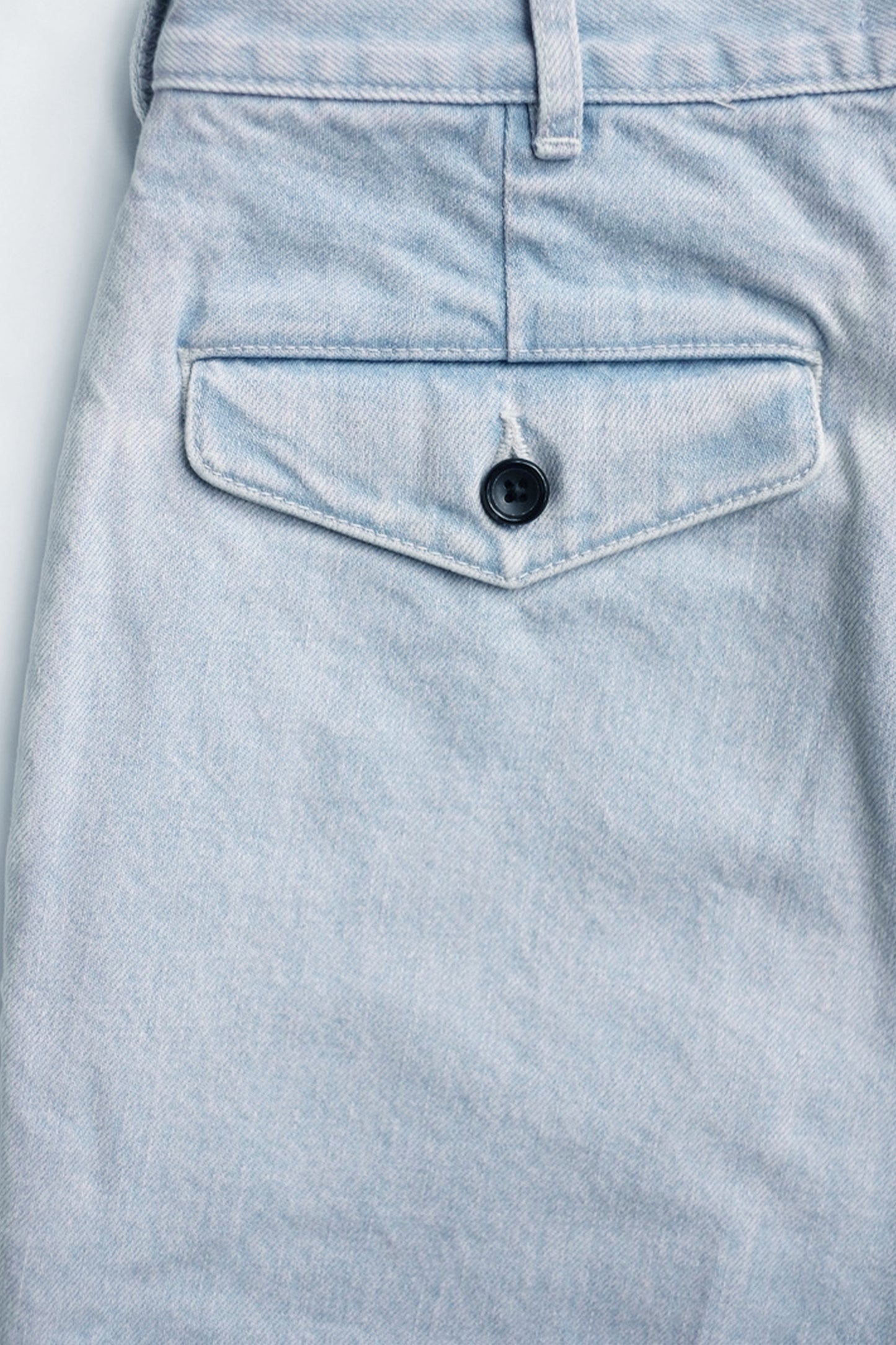 DENIM WIDE TROUSERS