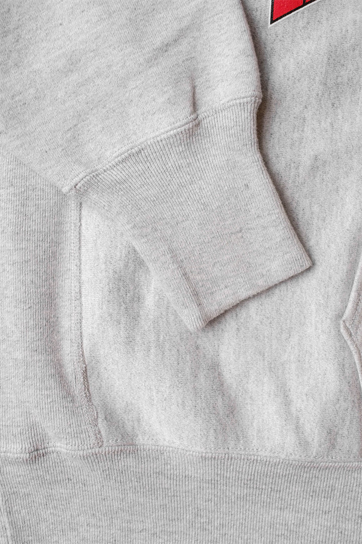 HOODIE ARCH LOGO/GRAY