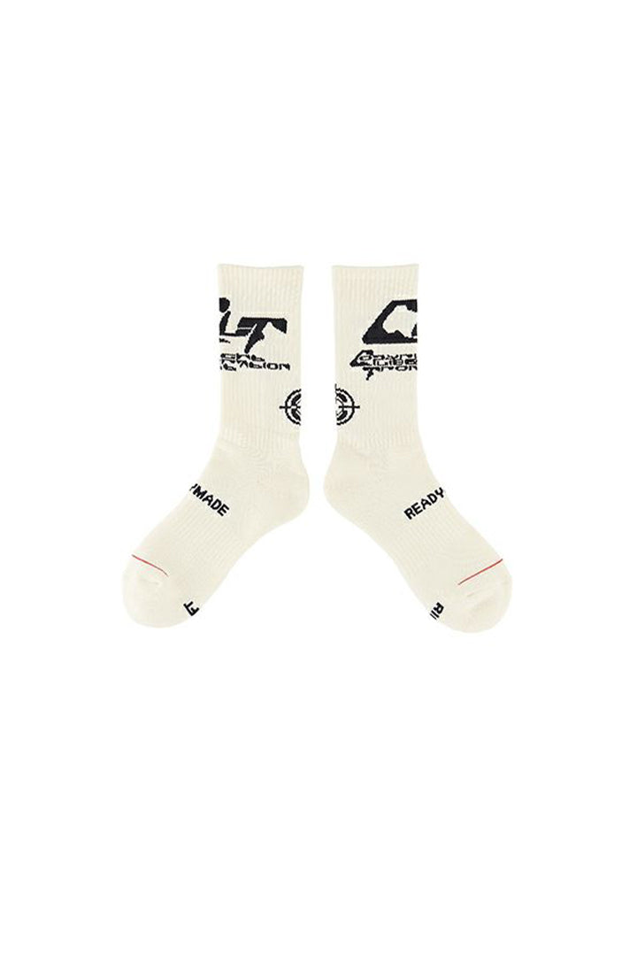 CREWSOCKS CLF/ECRU
