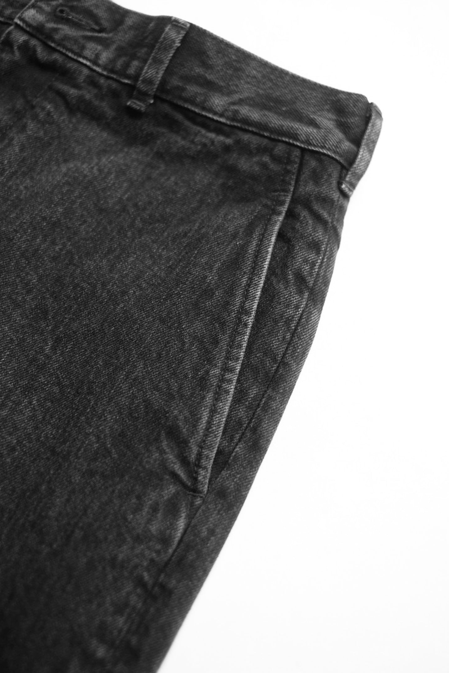 DENIM WIDE TROUSERS