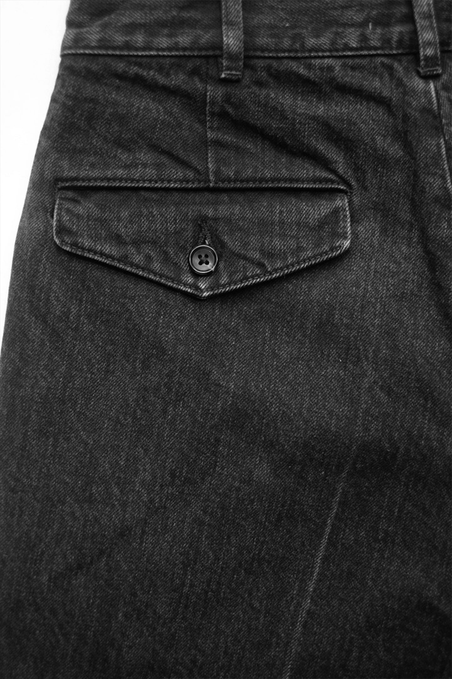 DENIM WIDE TROUSERS