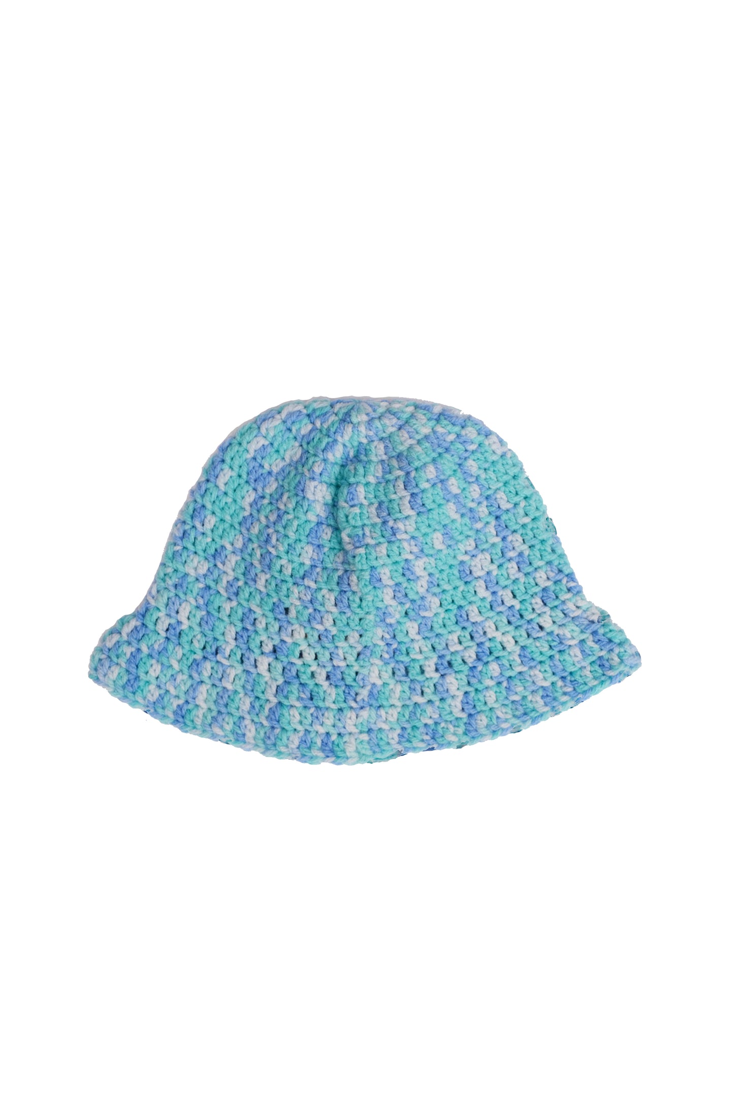 3D cross knit hat