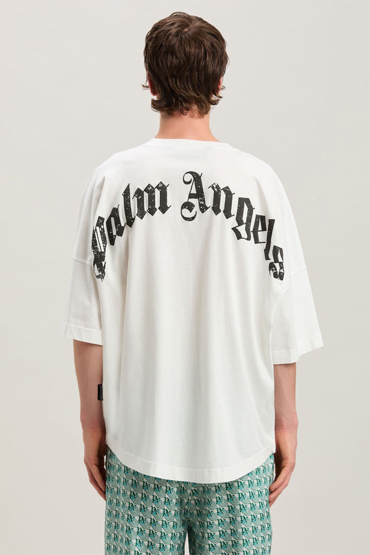 BACK CURVED LOGO OVER TEE