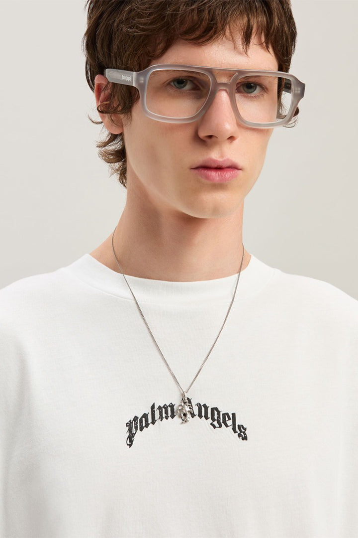 BACK CURVED LOGO OVER TEE