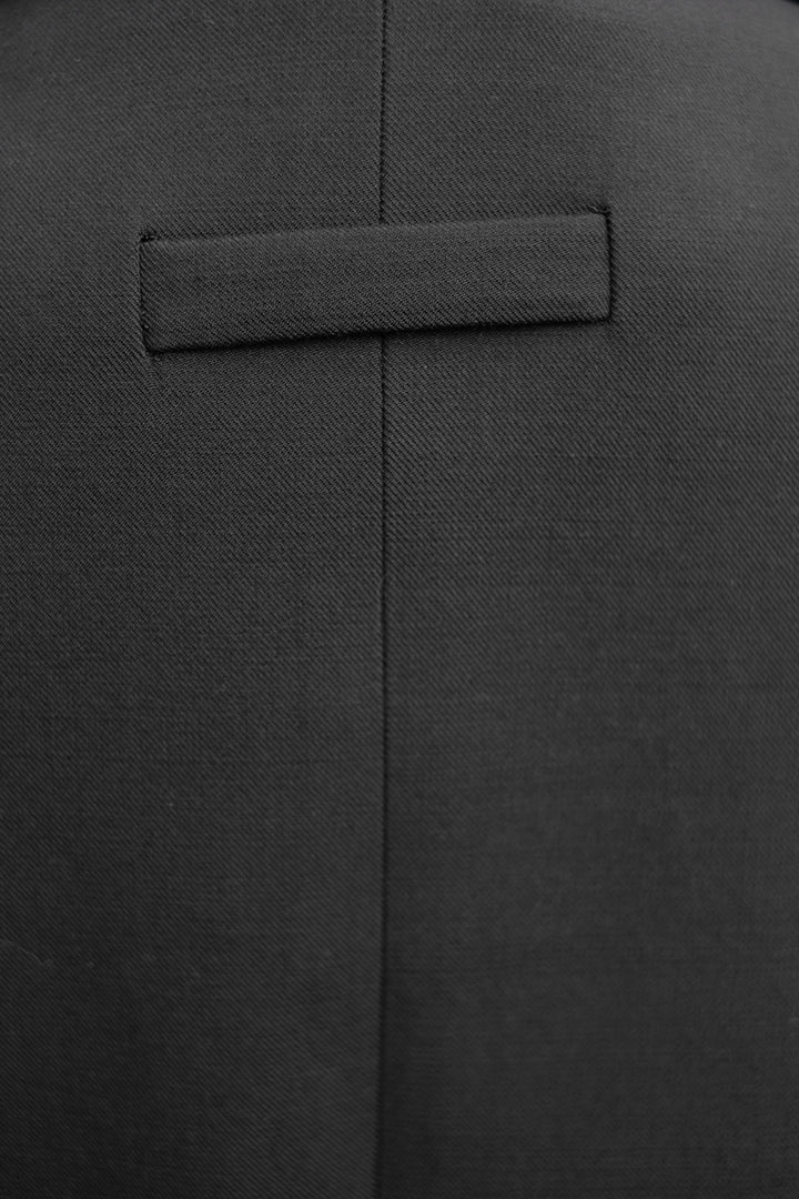 Stand Collar Relaxed Overcoat