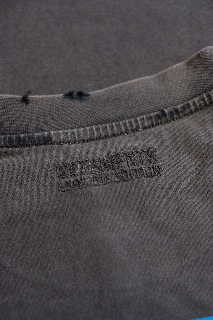 MY NAME IS VETEMENTS FADED T-SHIRT
