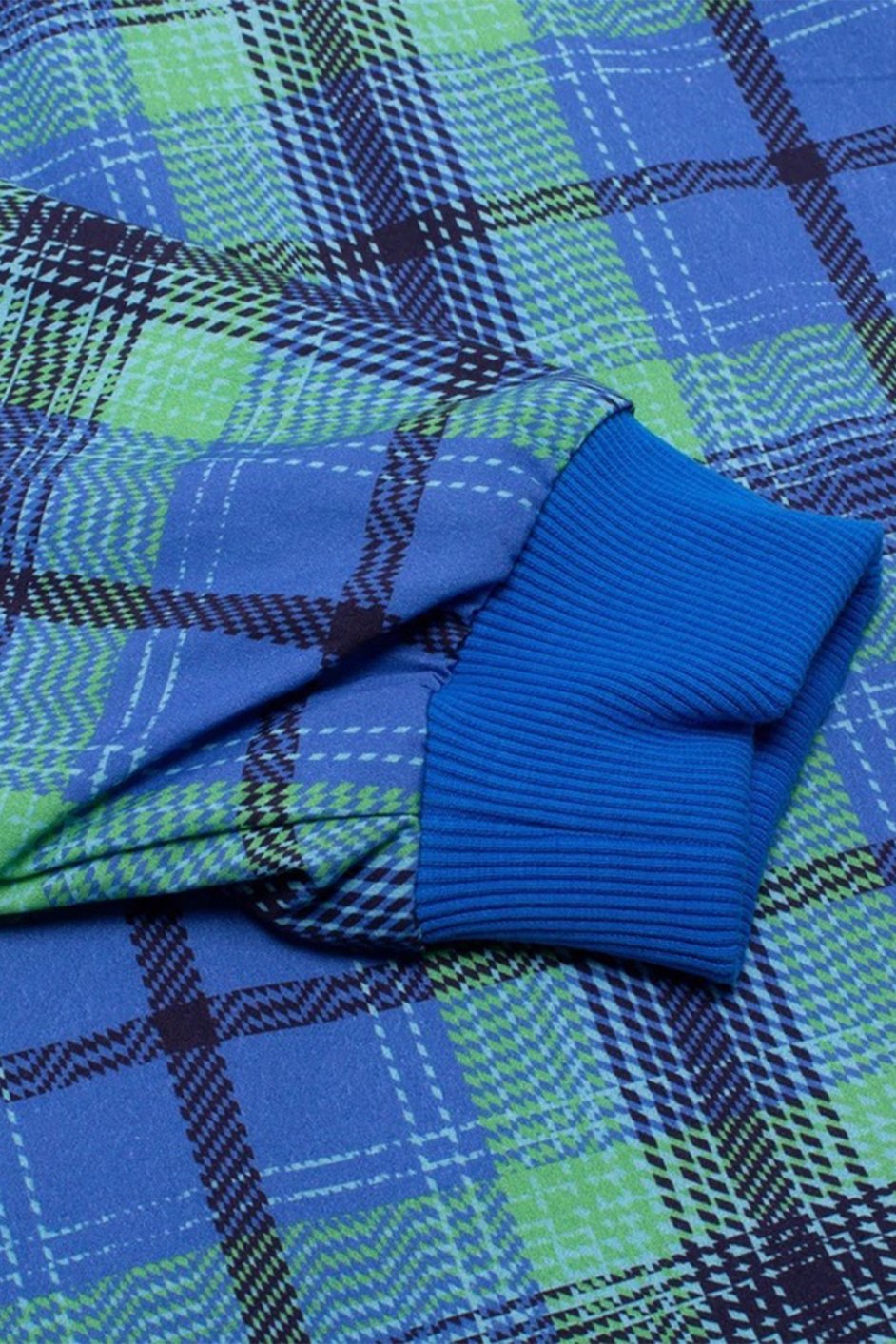 Windshirt In Flannel Print