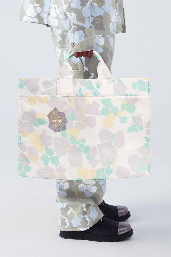 Woven LOGO BEACH TOTE