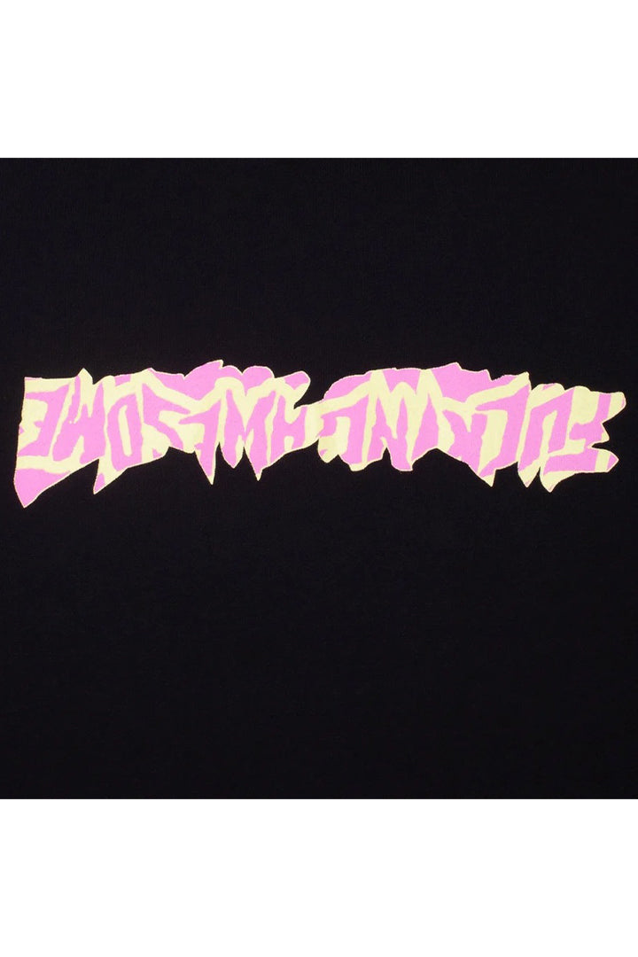 Cut Out Logo Hoodie