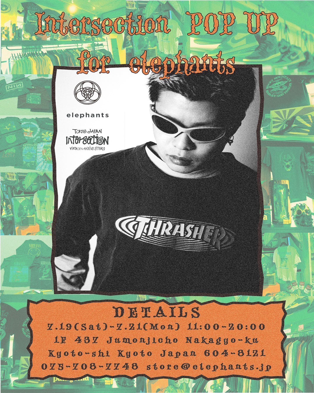 INTERSECTION - POP UP STORE│正規通販elephants