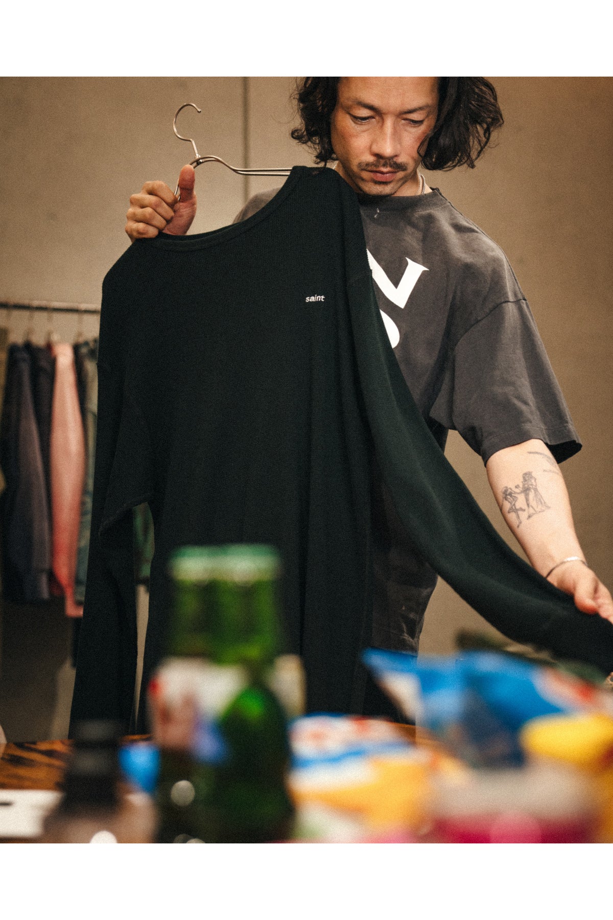 THARMAL SHIRT/THARMAL/BLACK