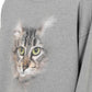 CAT PRINTED PULLOVER