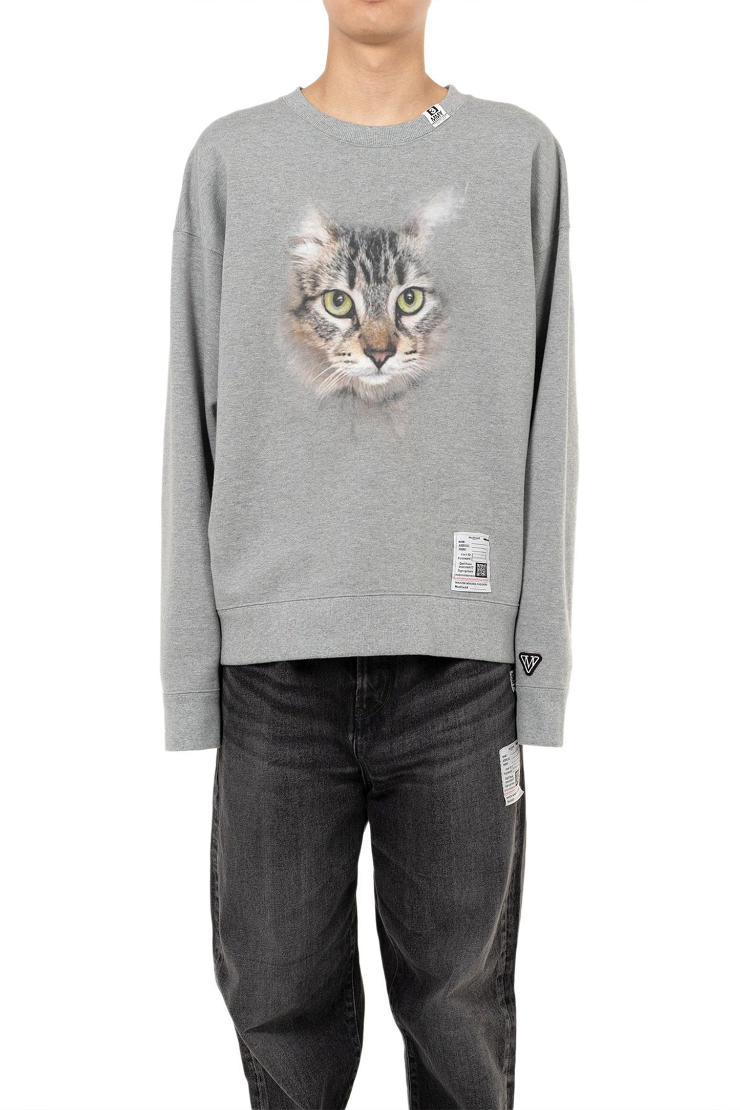 CAT PRINTED PULLOVER