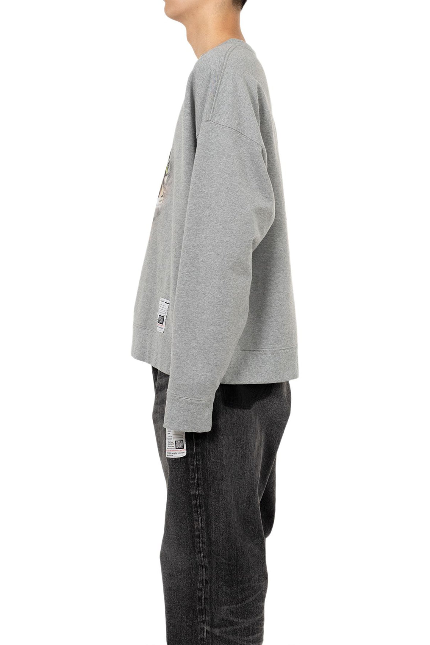 CAT PRINTED PULLOVER