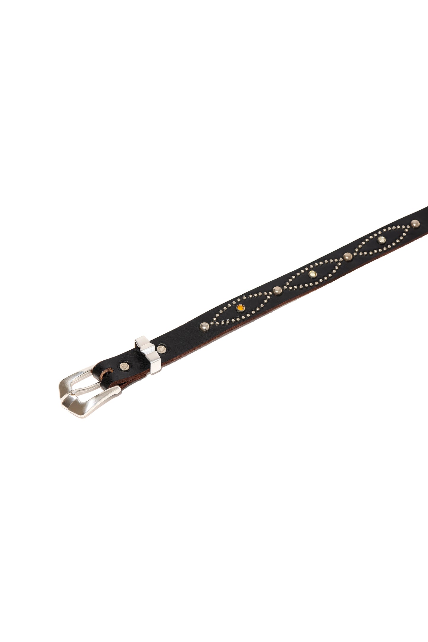 HTC_BELT NARROW/RINBW STONE/BLK