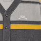 STRIPED KNIT  MOHAIR CARDIGAN