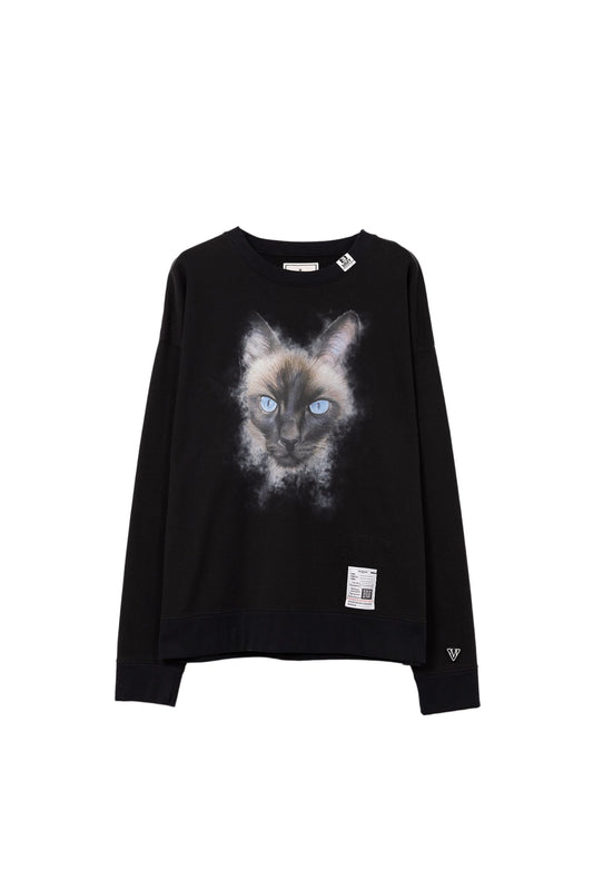 CAT PRINTED PULLOVER