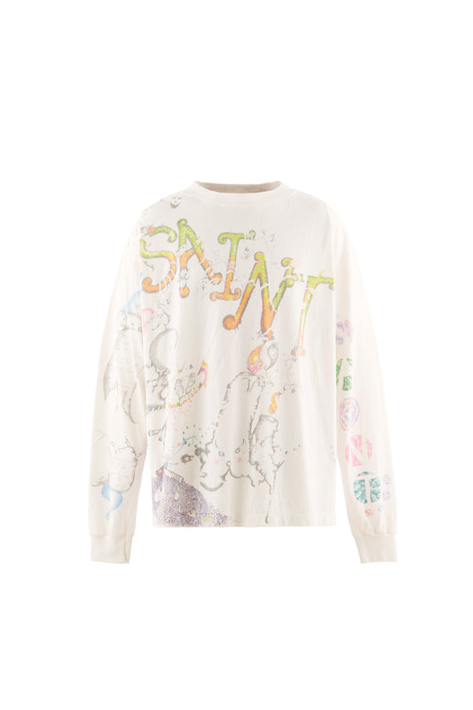 COCO_LS T-SHIRT/COCO/WHITE