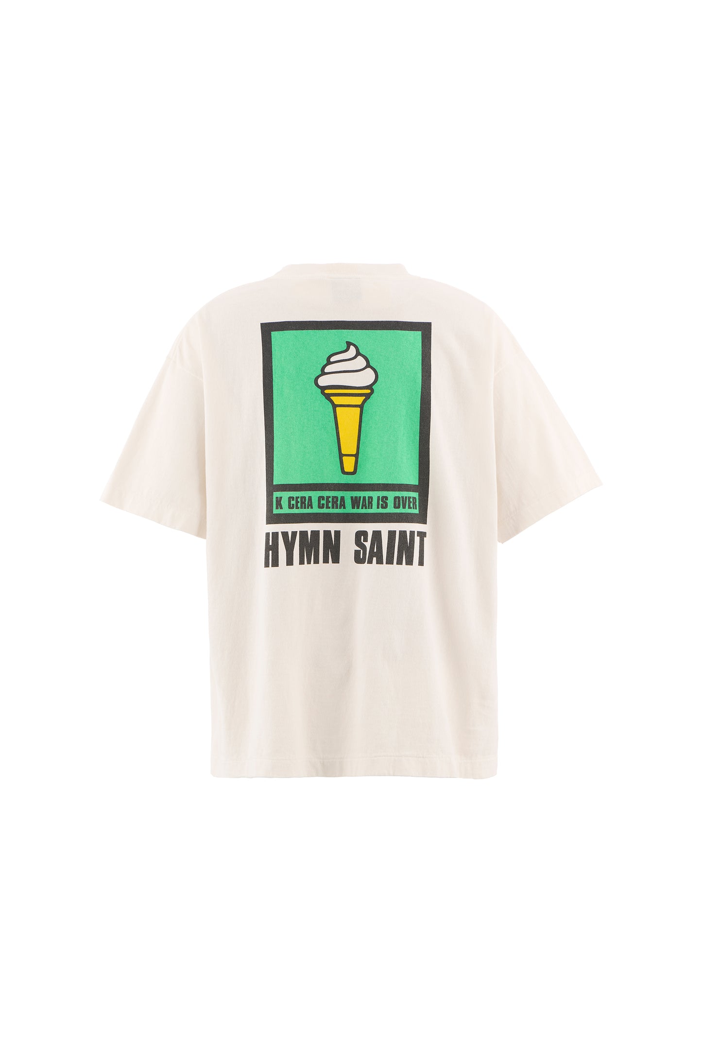 KK_SS TEE/ ICECREAM/WHITE