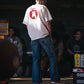 SS T-SHIRT/SAINTHORROR/WHITE