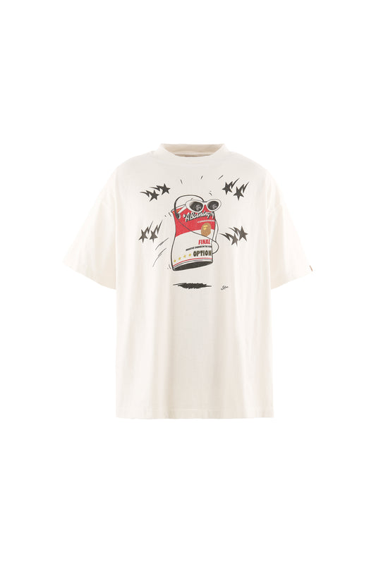 BAPE_SS T-SHIRT/JUMP/WHITE