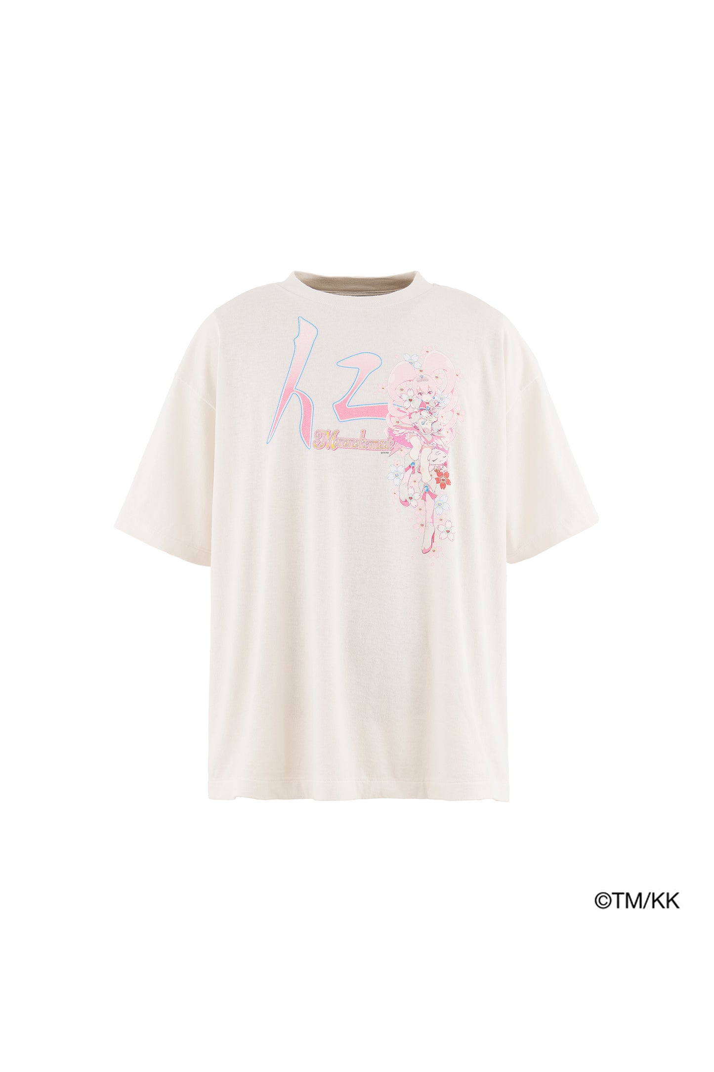 SS T-SHIRT/仁/WHITE
