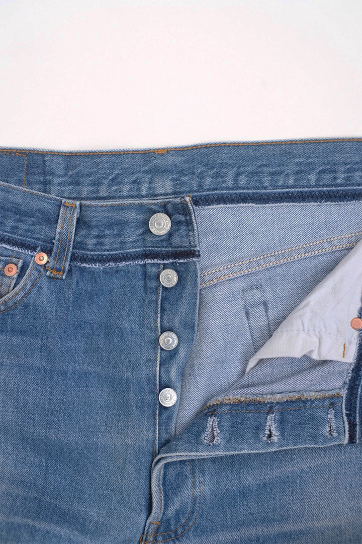DENIM WIDW FLARE/BLUE