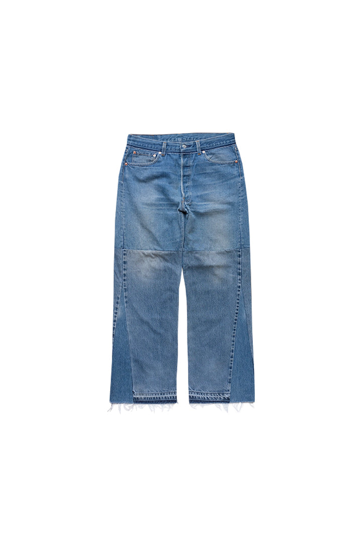 DENIM WIDW FLARE/BLUE