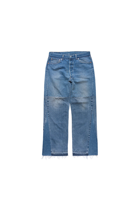 DENIM WIDW FLARE/BLUE