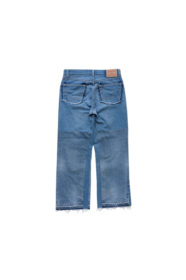 DENIM WIDW FLARE/BLUE