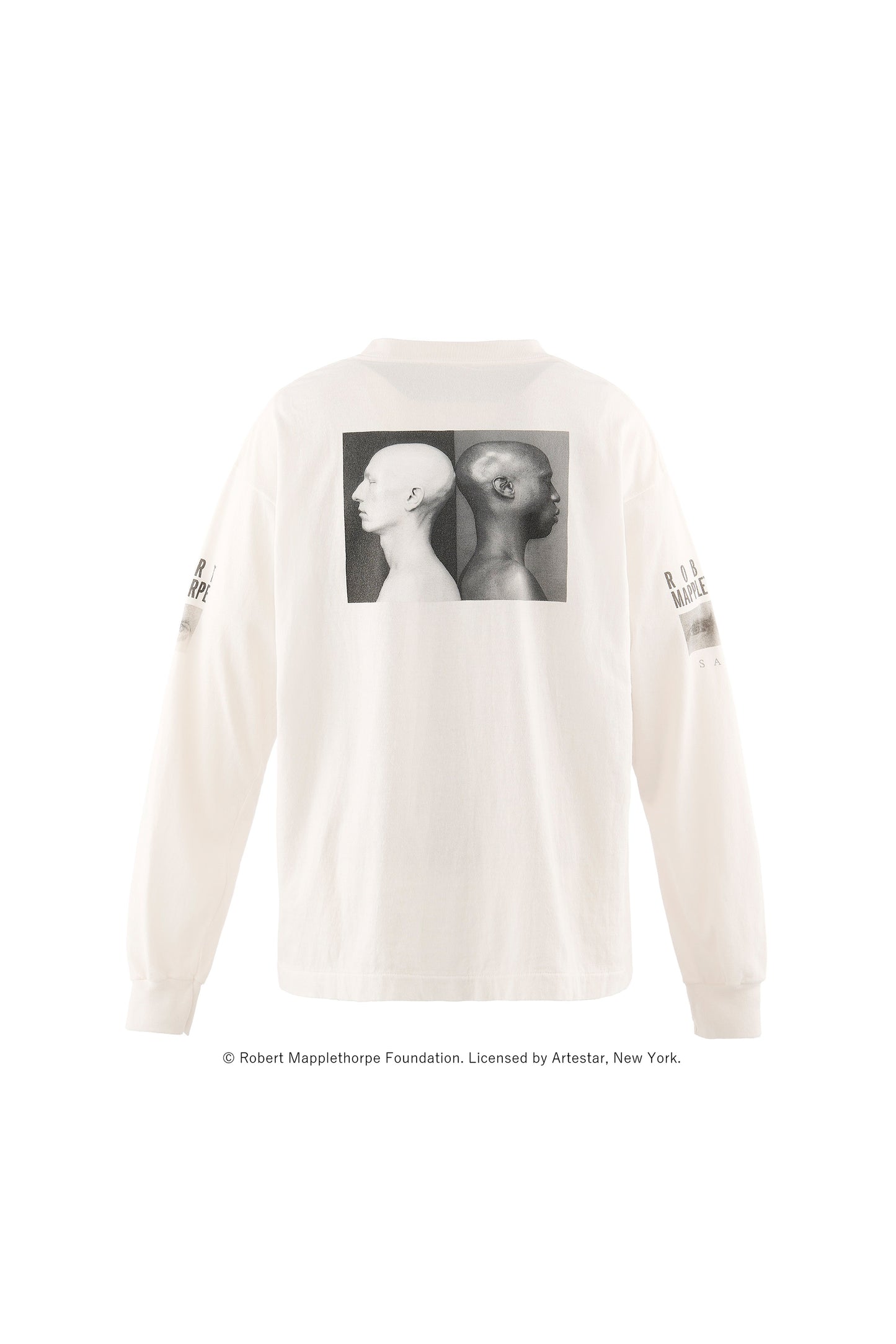 MT_LS T-SHIRT/KenMoody/WHITE