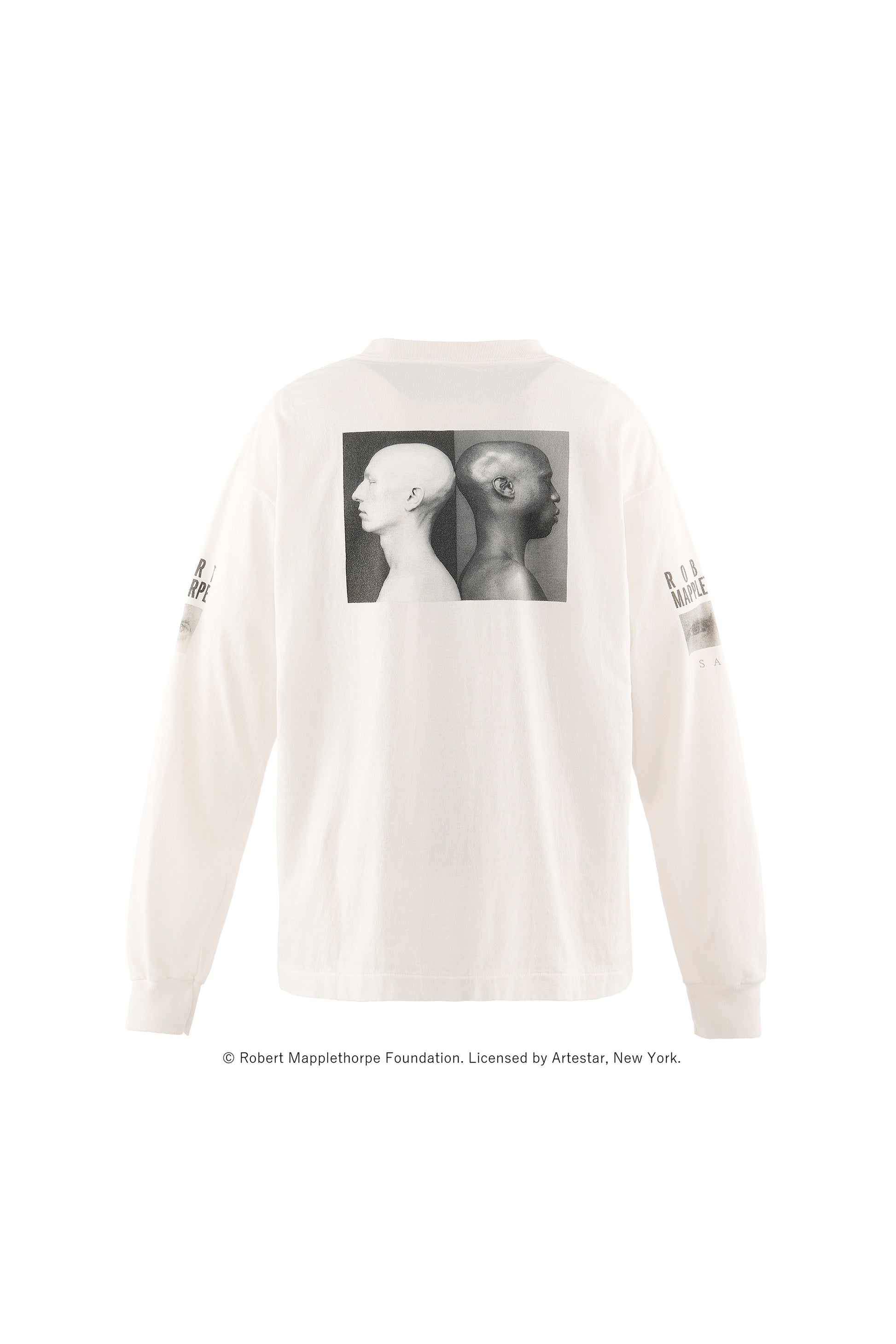 MT_LS T-SHIRT/KenMoody/WHITE