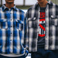 BB_FLANNEL SHIRT/ CHECK/BLACK