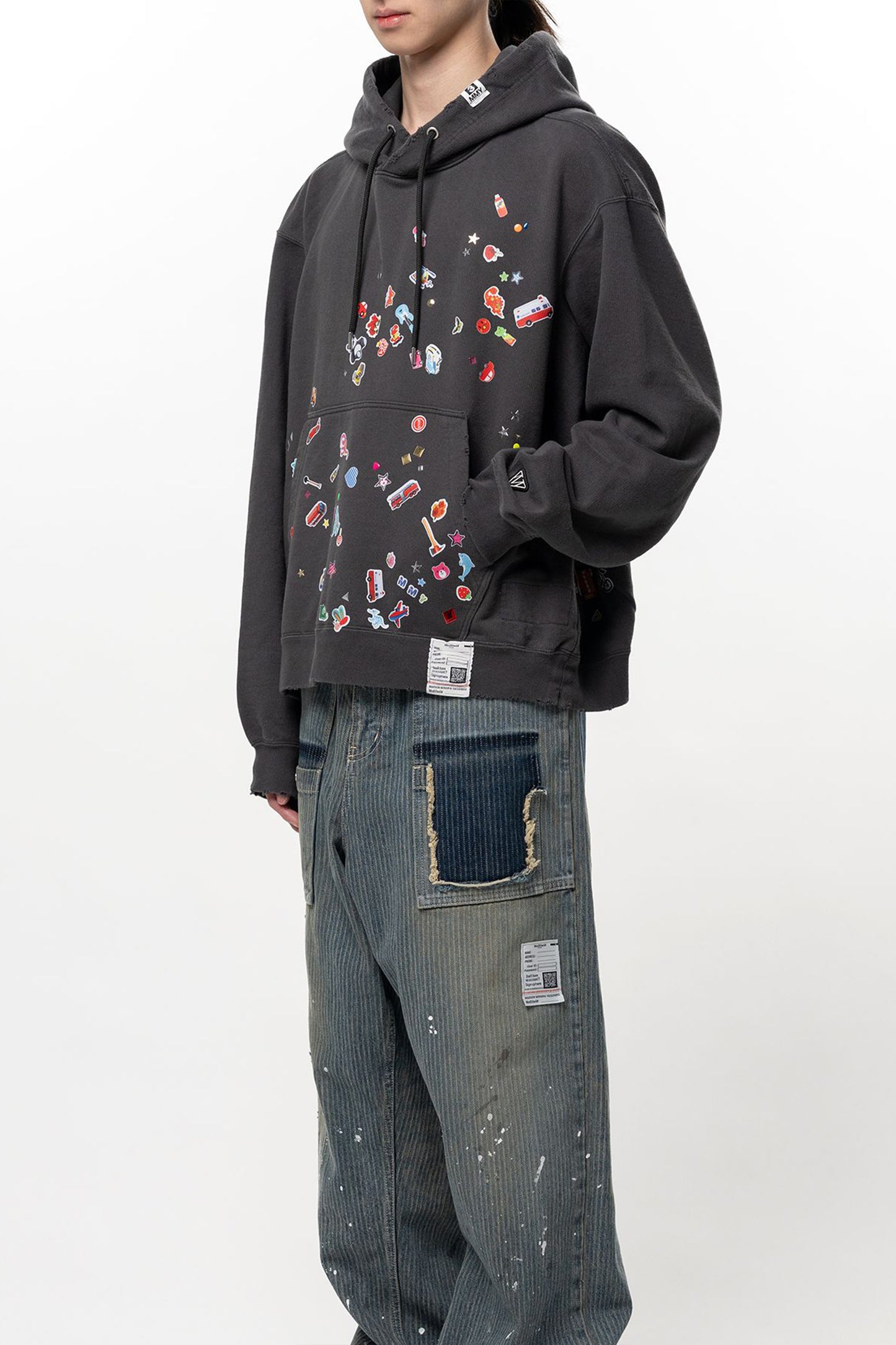 KIDS STICKER HOODIE