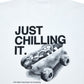 JUST CHILLING IT DROP SHOULDER S/S TEE