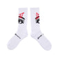 SOCKS/EYE/WHITE