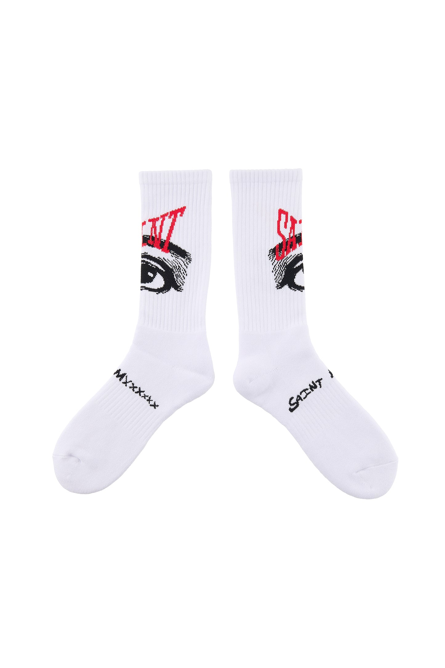 SOCKS/EYE/WHITE