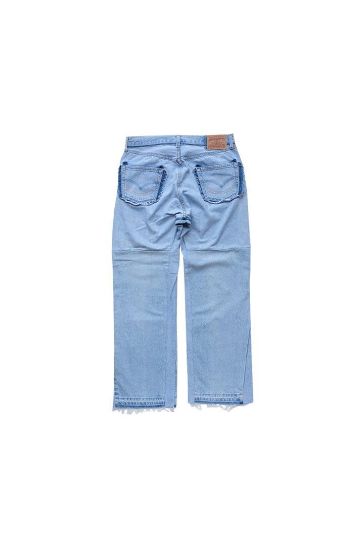 DENIM WIDW FLARE/BLUE