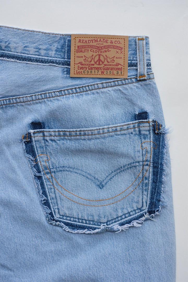 DENIM WIDW FLARE/BLUE