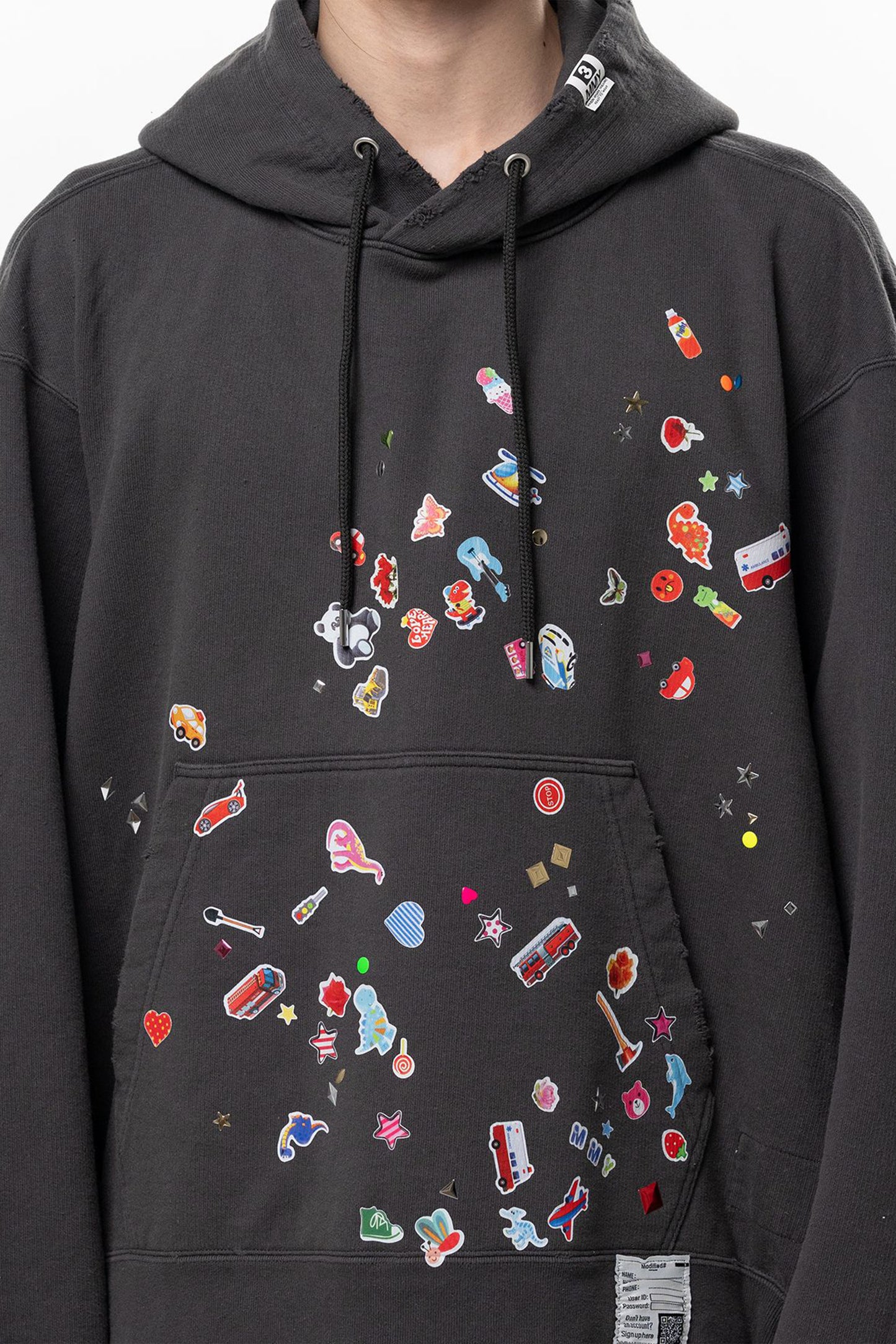 KIDS STICKER HOODIE