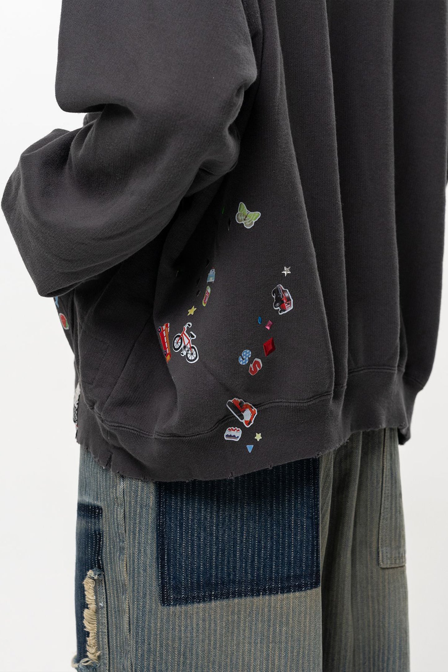 KIDS STICKER HOODIE